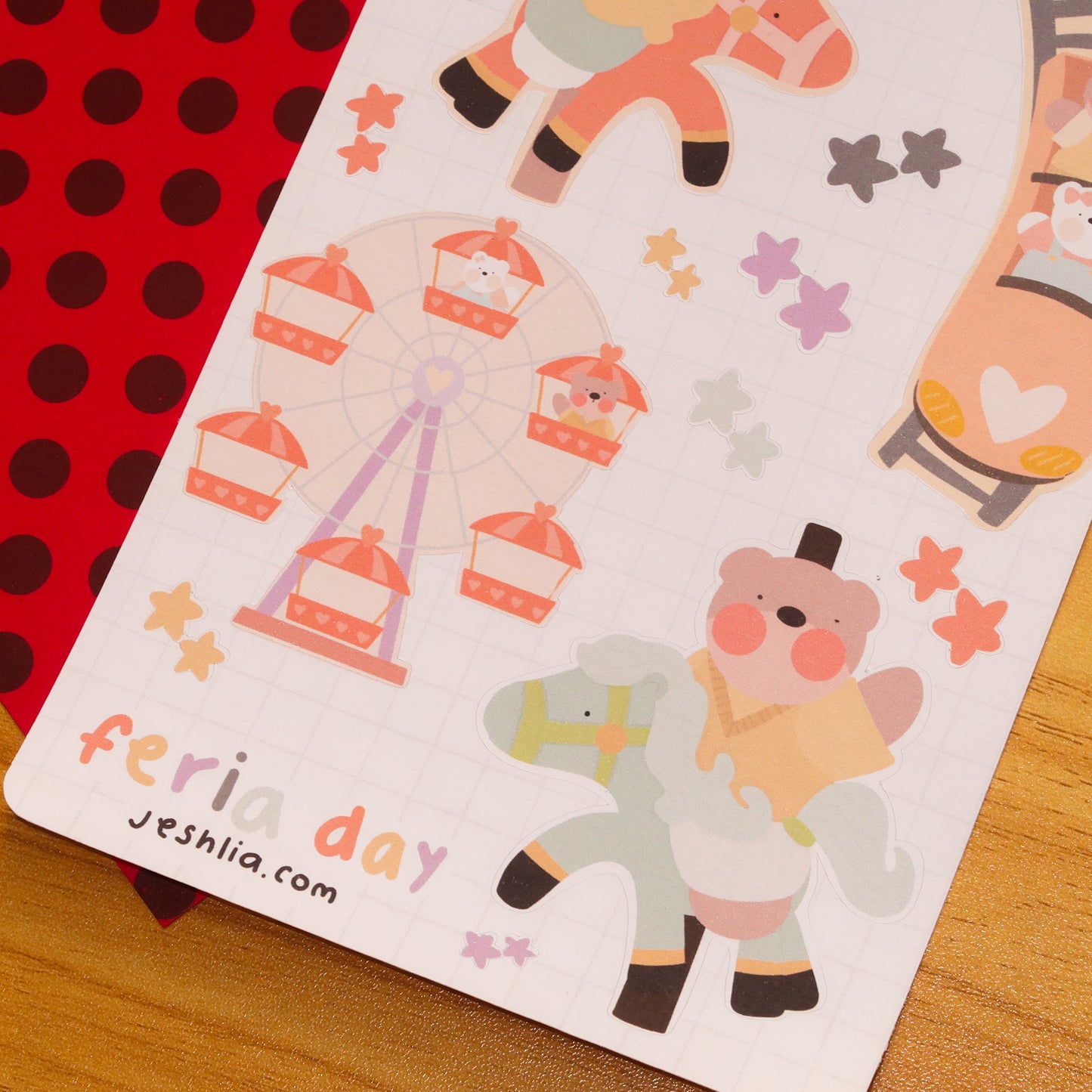 Planilla de stickers - feria day