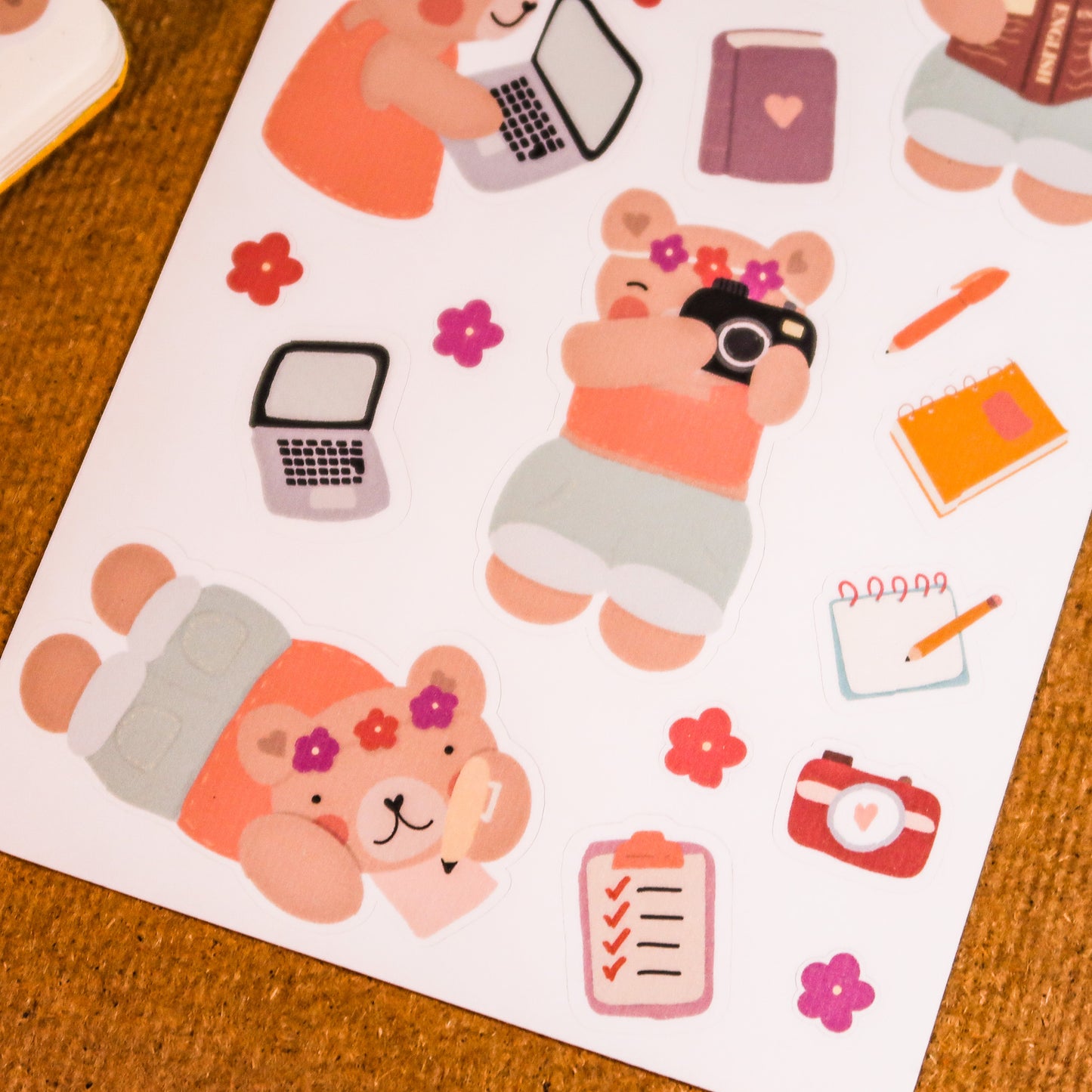 Planilla de stickers - día productivo