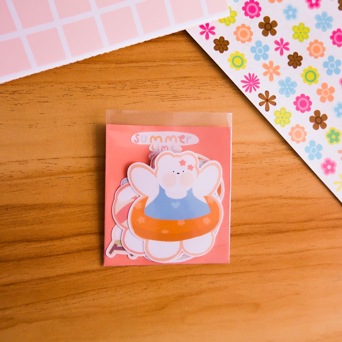 Set de stickers – summer time