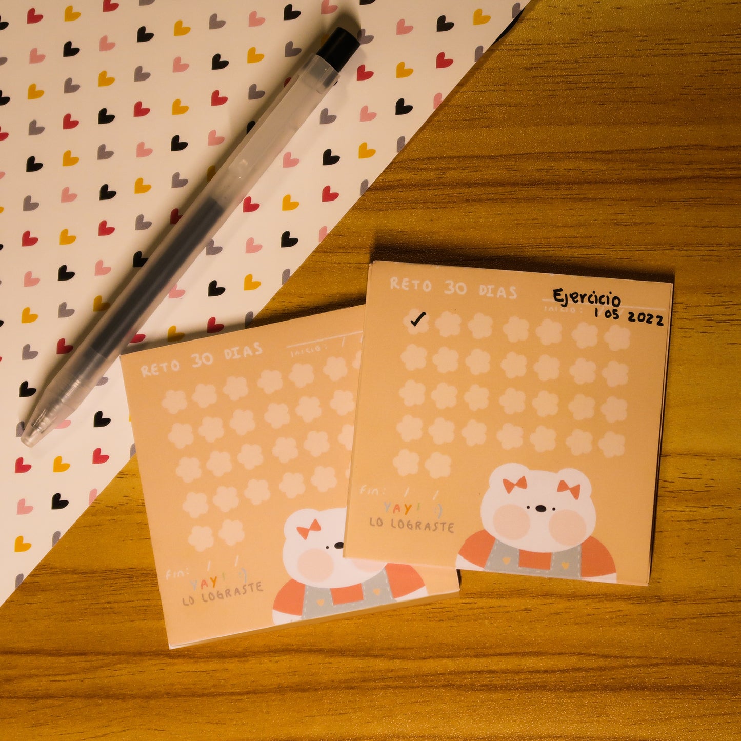 Bloc de notas - 30 días