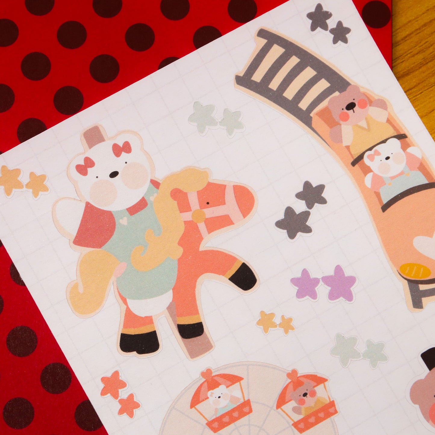 Planilla de stickers - feria day